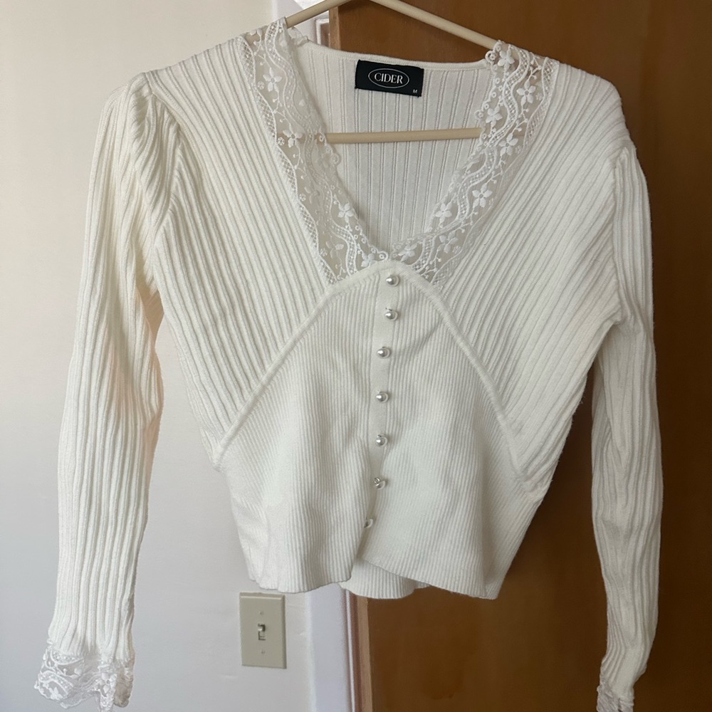Cider cropped long sleeve